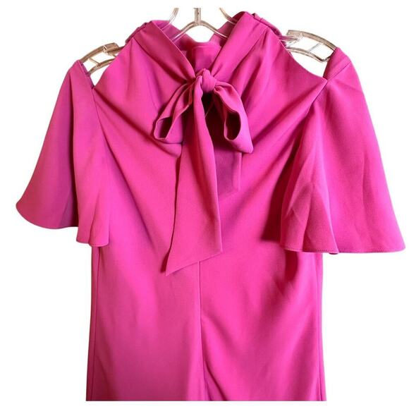 NWT Trina Turk Talia Mini Dress Women's Sz 4 Classic Preppy Bow Girly Vacation - Picture 8 of 14